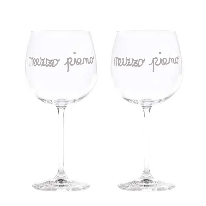 Simple Day Set 2 Calici Vino Mezzo Pieno 57 cl