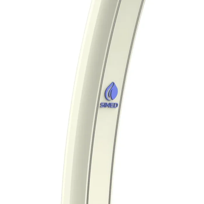 SINED Emi Doccia Solare In Alluminio Con Soffione e Lavapiedi Da 25 Litri Bianca - immagine 2