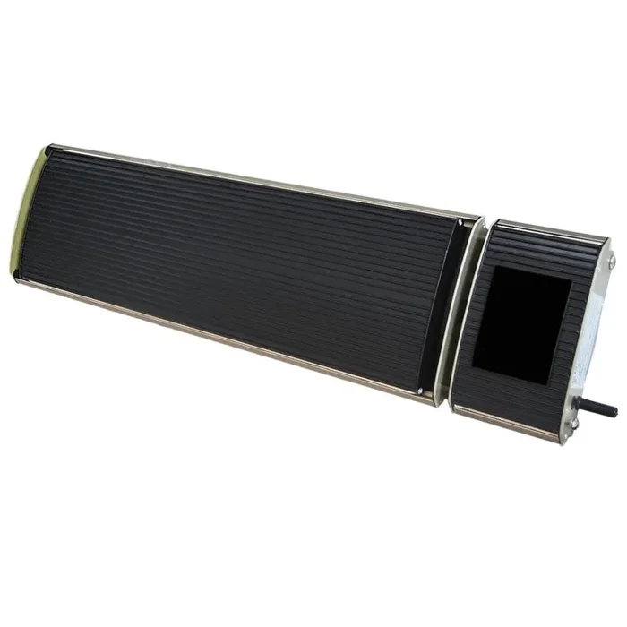 SINED Riscaldatore Infrarossi Comandabile Da Smartphone Con Wifi Da 2400w Nero In saldo - immagine 3