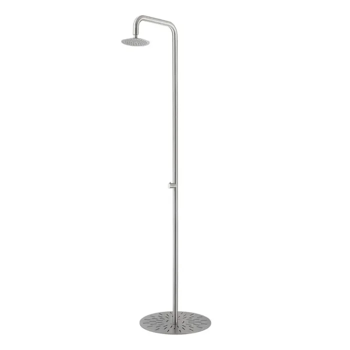 SINED Simius Doccia In Acciaio Inox a Sola Acqua Fredda h 230 Cm Inox Satinato