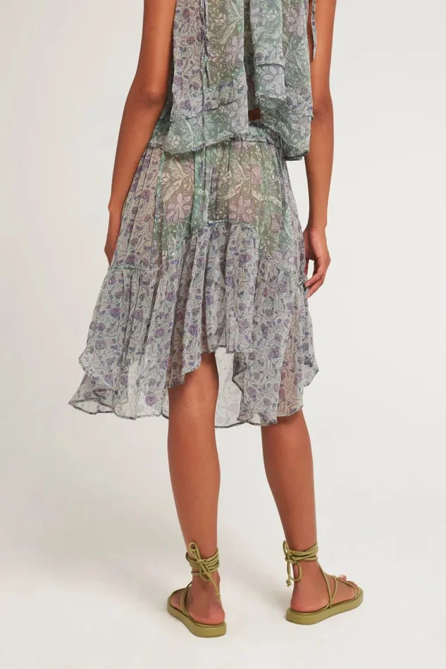 Skirt Loah Aqua – Antik Batik - immagine 3