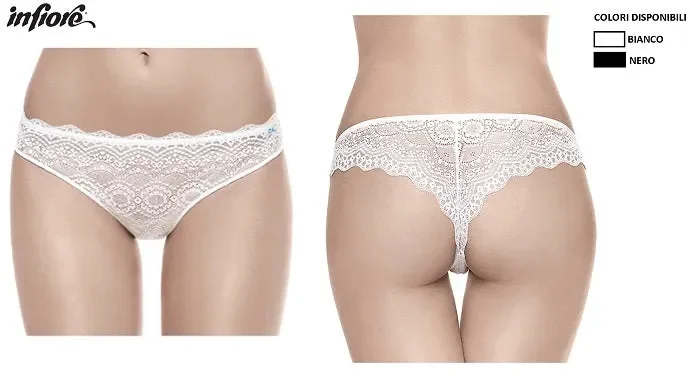 SLIP DONNA BRASILIANA INFIORE ART 3102 COLORE E MISURA A SCELTA