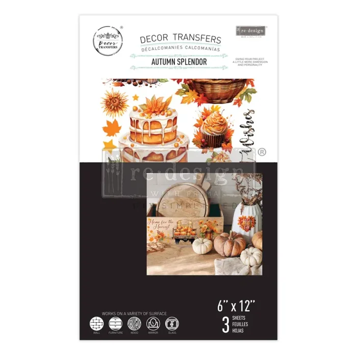 Small Transfers – Autumn Splendor – misura 30,4 x 15, 2 cm - immagine 2