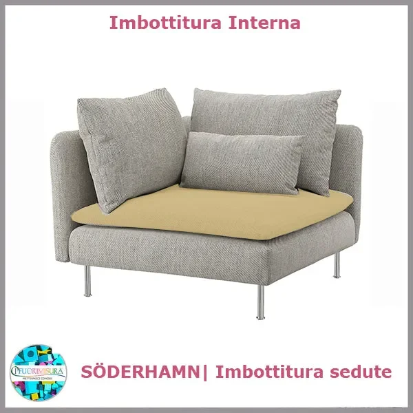 SÖDERHAMN sedute compatibile Ikea modulo ad angolo