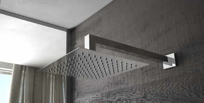 Soffione doccia Inox 2 mm Quadro in acciaio inox“