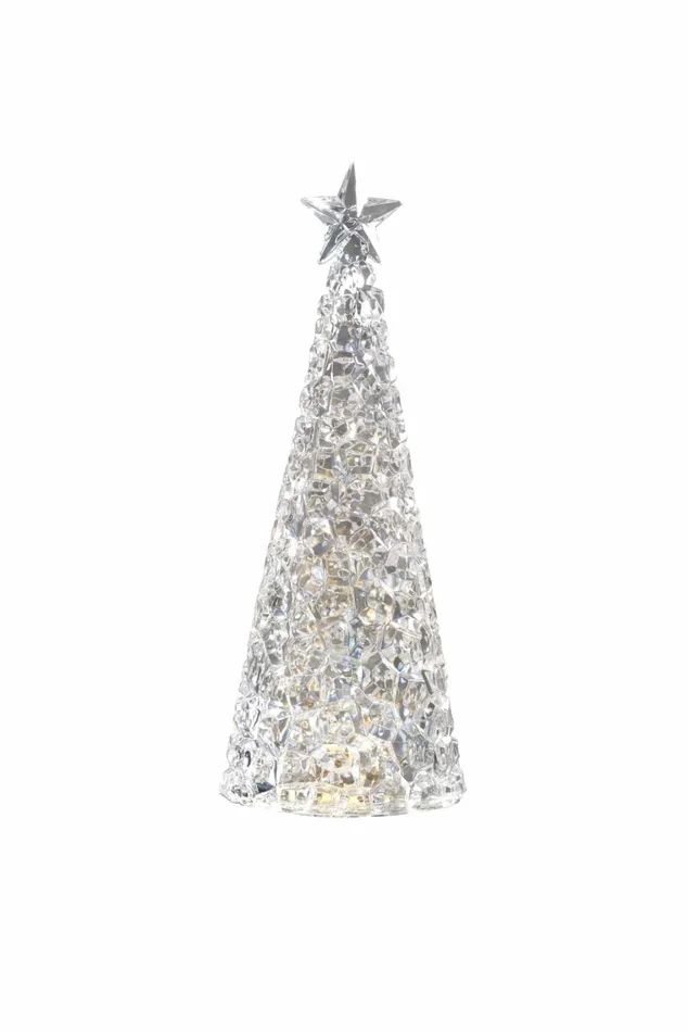 Sompex Glamor Lampada Decorativa Natale H 28 Cm Argento Online