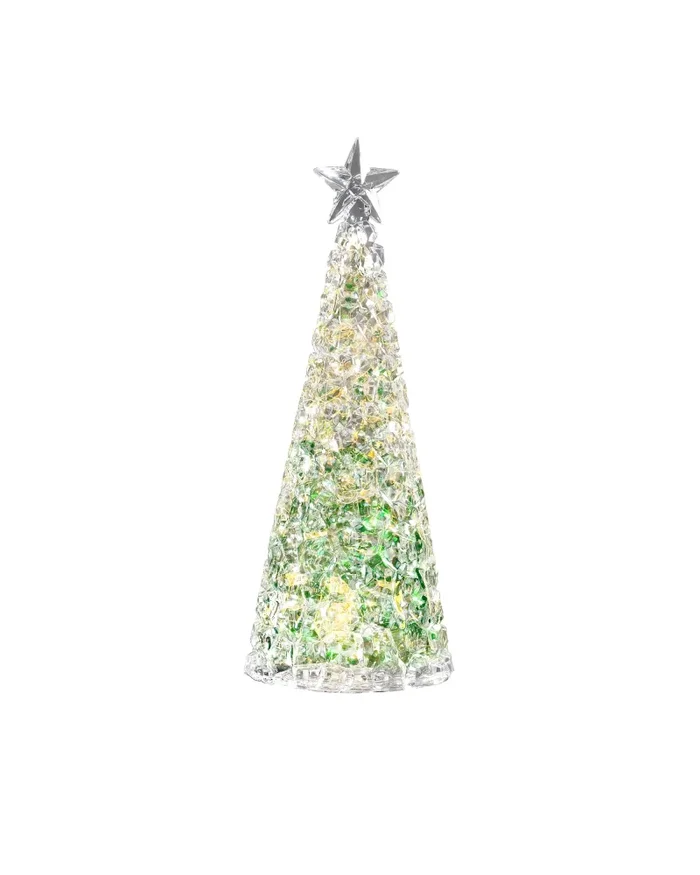 Sompex Glamor Lampada Decorativa Natale H 28 Cm Verde