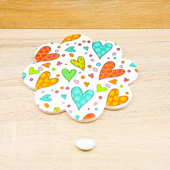 Sottopentola con Cuoricini Colorati Cuore Matto Saldi