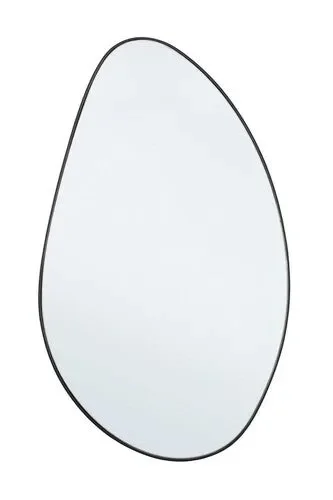 SPECCHIO ASTEROID NERO