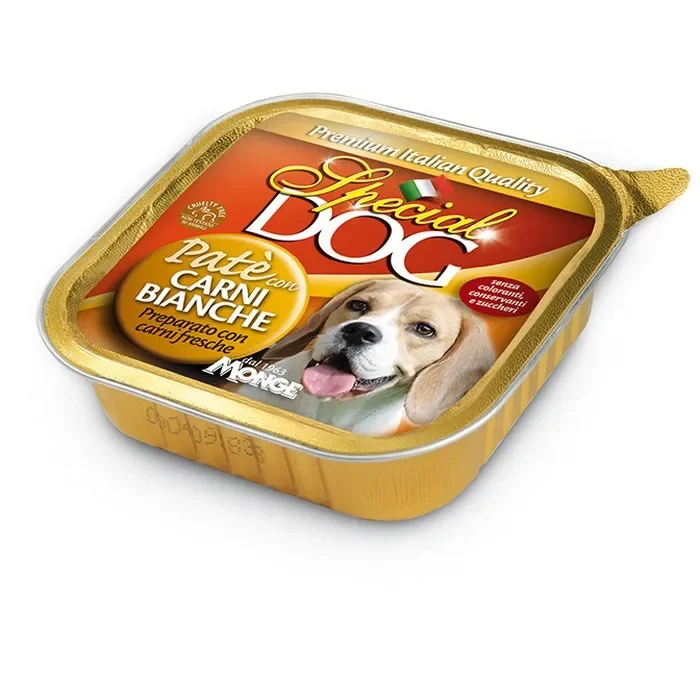 Special Dog All Breeds Adult Paté con Carni Bianche 15g