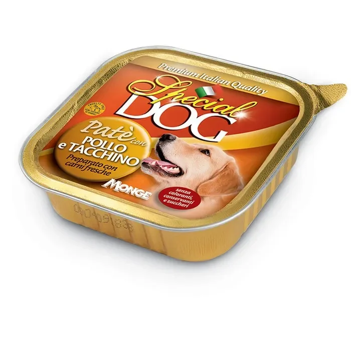Special Dog All Breeds Adult Paté con Pollo e Tacchino 300g