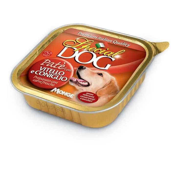Special Dog All Breeds Adult Paté con Vitello e Coniglio 300g