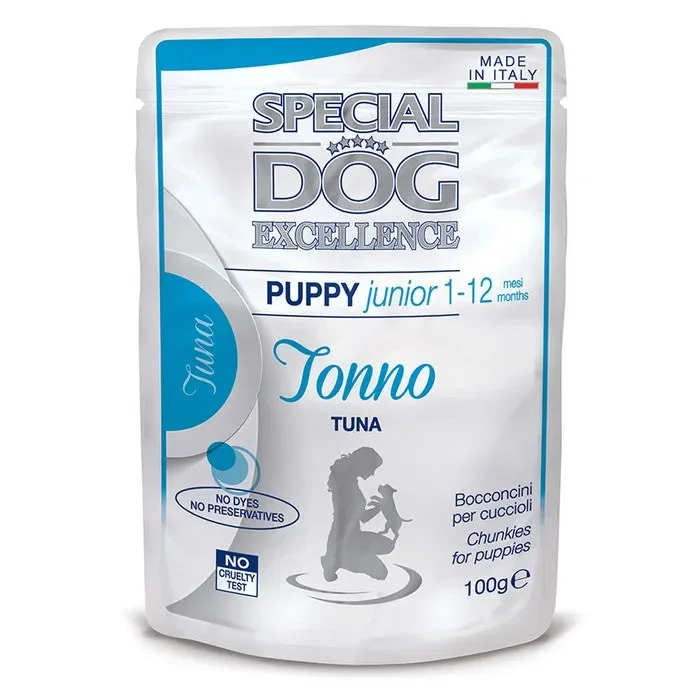 Special Dog Excellence Puppy and Junior Bocconcini con Tonno 100g