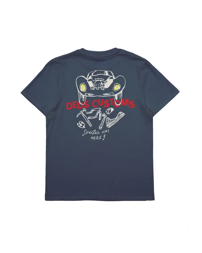 Specter Workshop Tee Azure Navy – Deus Ex Machina