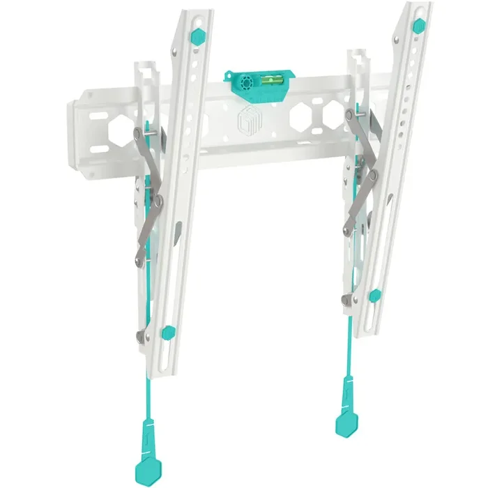 Staffa TV da parete per schermi 32″ – 70″ inclinabile 60Kg max., bianco TM5-W