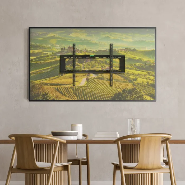 Staffa TV per TV 37″-70″ fissa, nera FME-64B - immagine 3