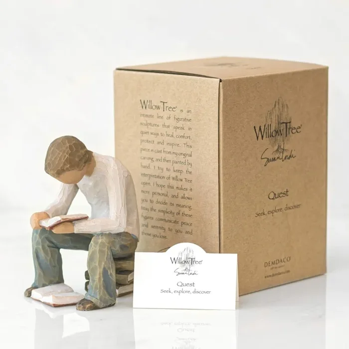 Statuina “Ricerca” Willow Tree - immagine 2