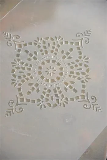 Stencil – filigree motif 6