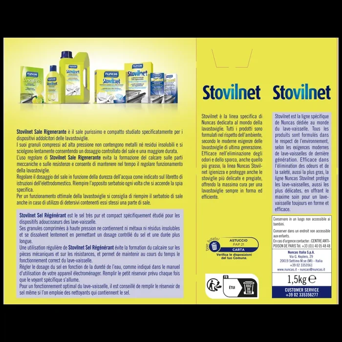 Stovilnet Sale Rigenerante Lavastoviglie – 1500g Vendita calda - immagine 3