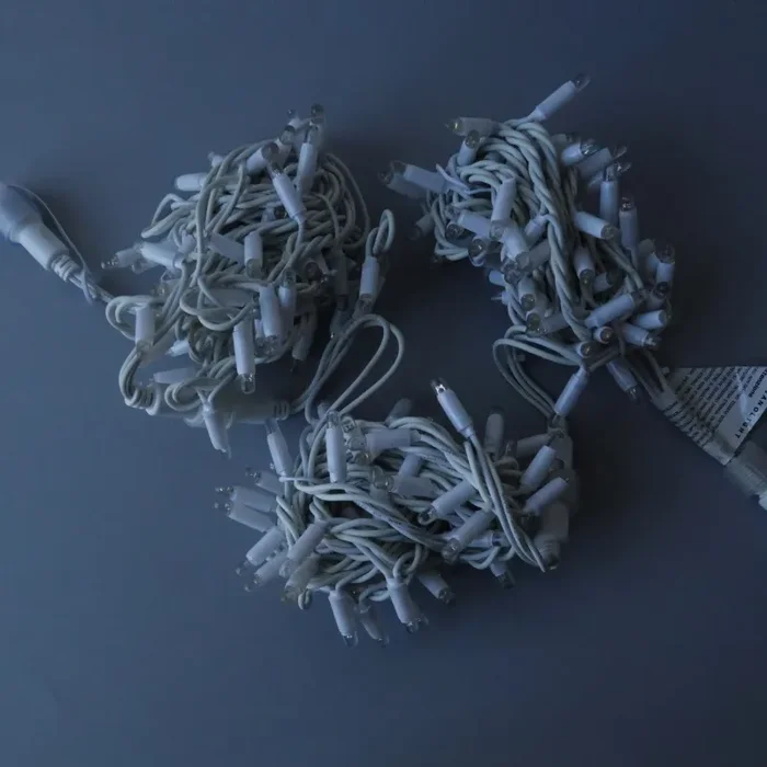 Stringa microLED 230V 12m autoflash esterno Vendita calda online - immagine 2