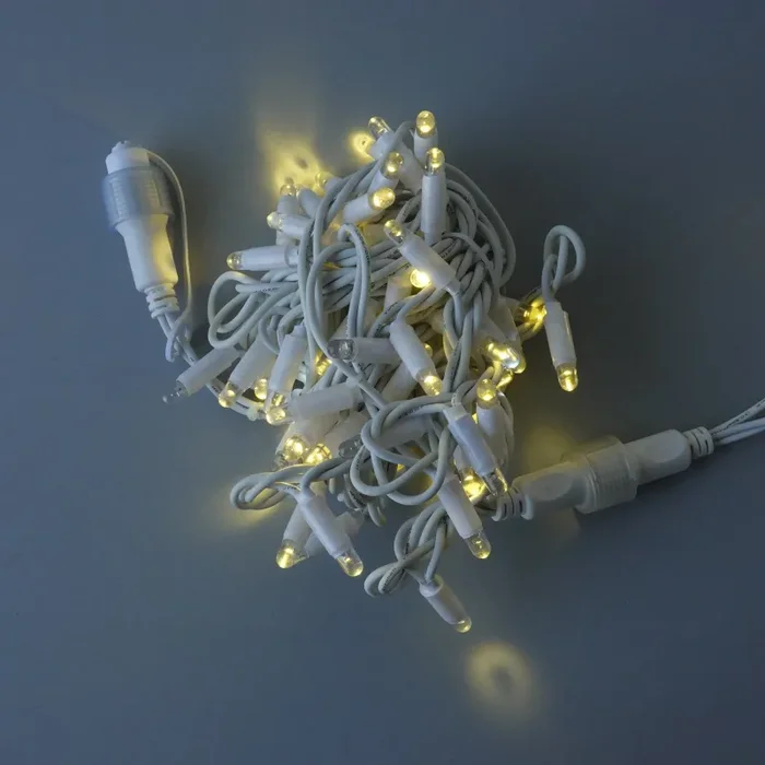 Stringa microLED 230V 12m autoflash esterno Vendita calda online - immagine 3