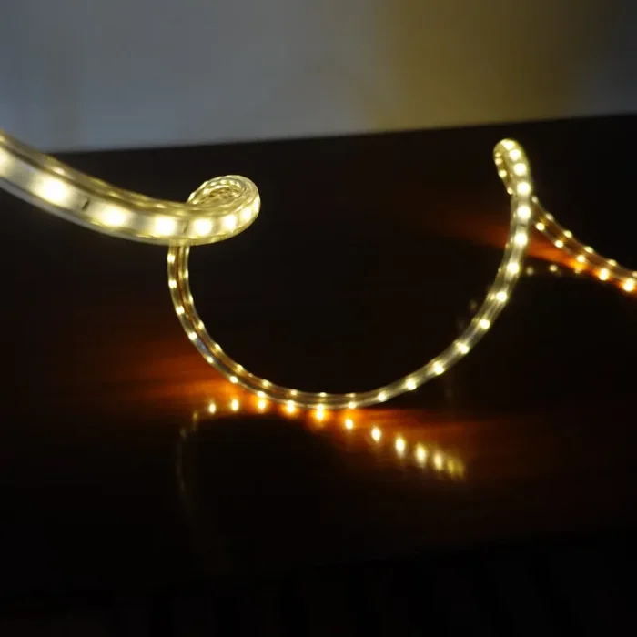 Striscia LED SMD 230V 50m taglio 1m esterno Sconti - immagine 2