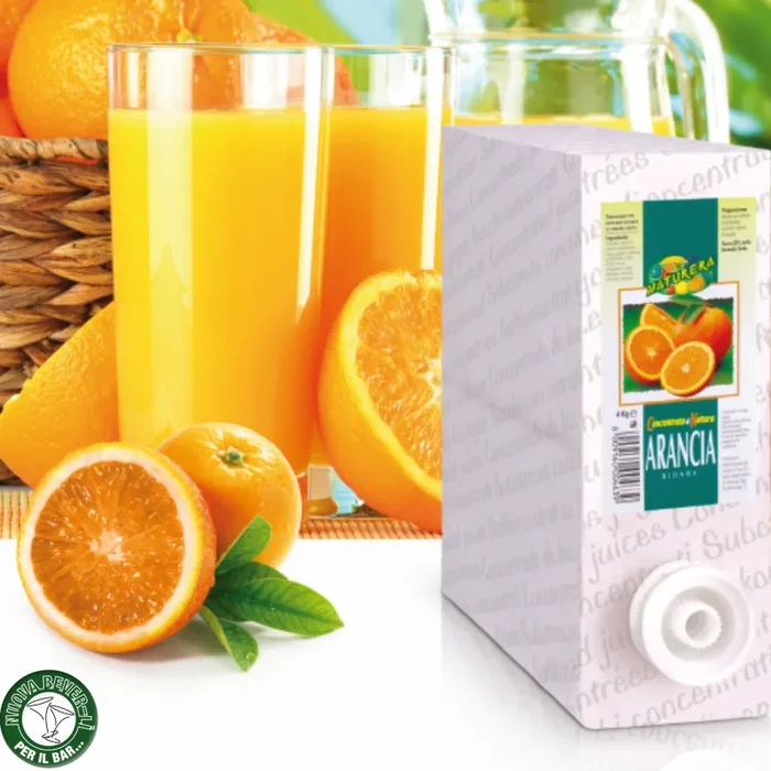 Succo concentrato ARANCIA BIONDA Bag in Box 4KG