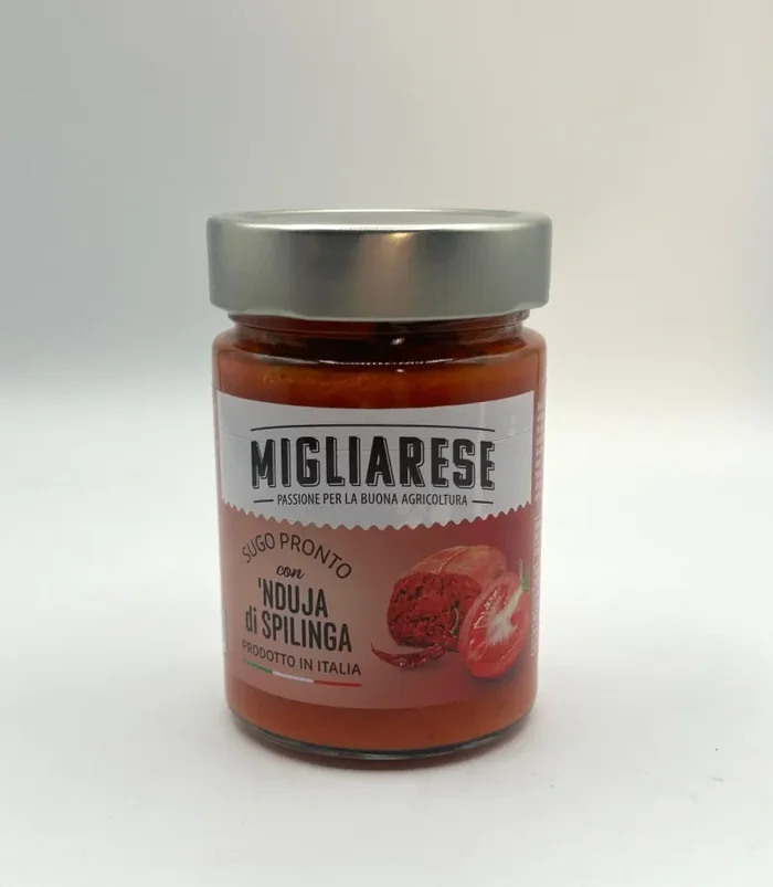 SUGO ALLA NDUJA DI SPILINGA 320 GR – migliarese
