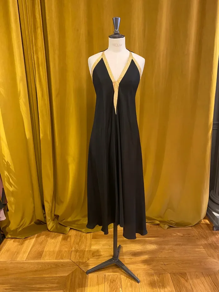 Sunset Silk Dress P430 – Volantis