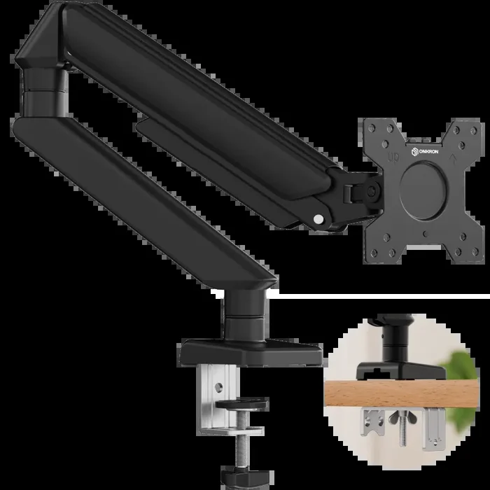 Supporto da tavolo per TV e monitor da 13″ a 32″ con un peso massimo di 8 kg nero G45-B - immagine 3