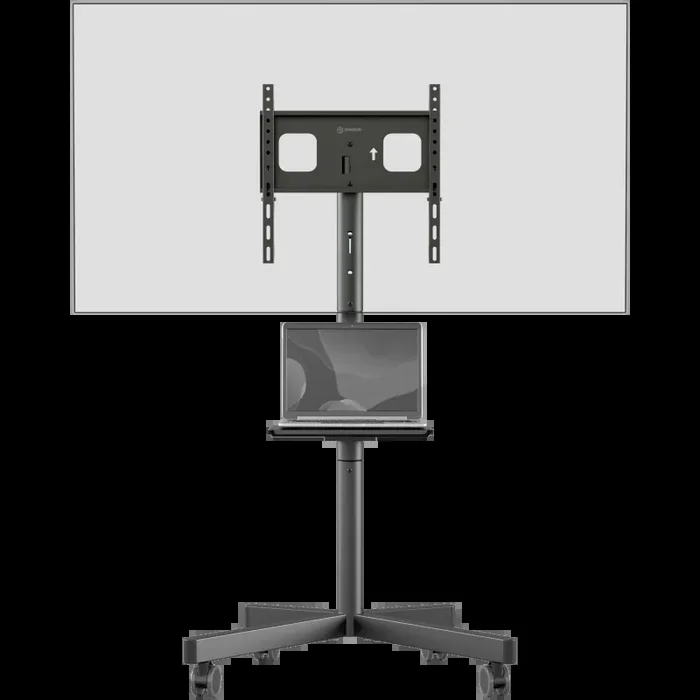 Supporto Mobile per TV con Supporto 23″-60″, max 45 kg, Nero TS1137 - immagine 3