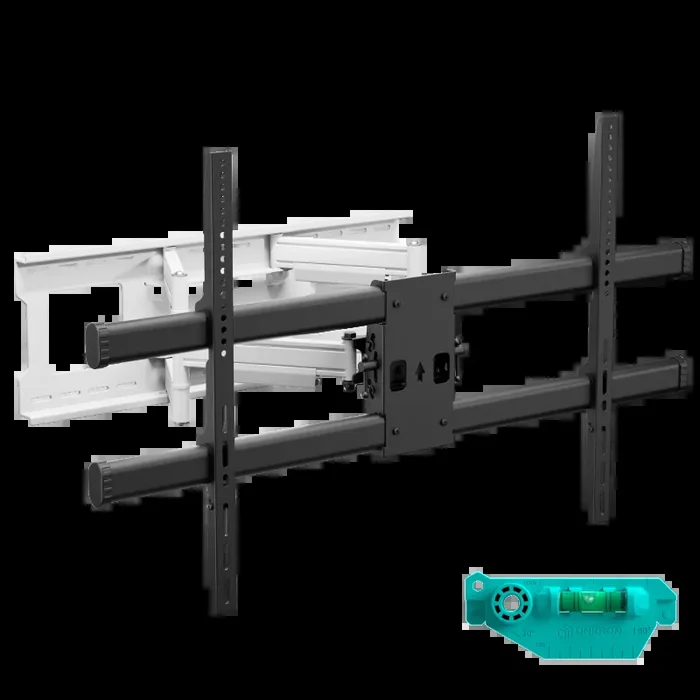 Supporto TV 42″-120″ inclinabile e orientabile, Nero-Bianco M10-BW