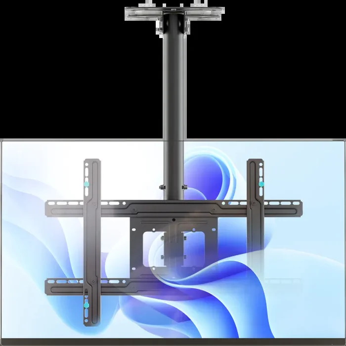 Supporto TV da soffitto da 32″ – 80″ Pollici fino a 68,2 kg nero N1L-B Moda - immagine 2