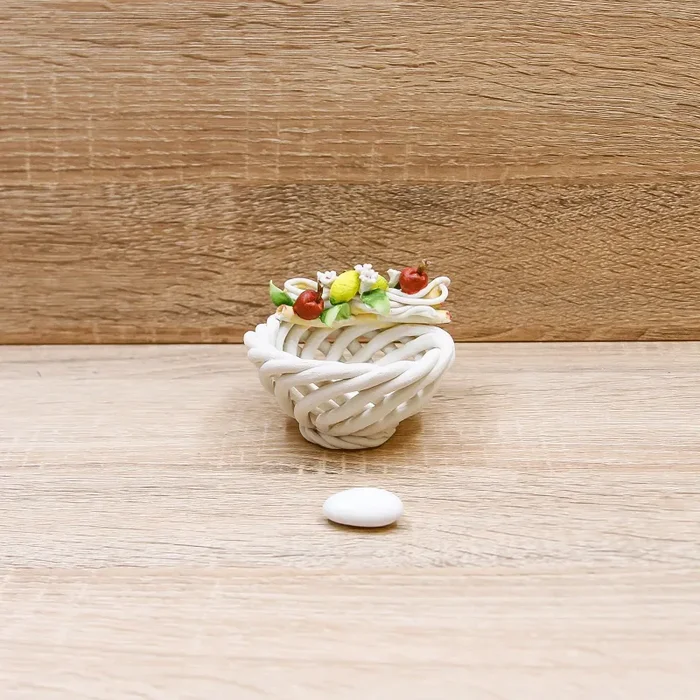 Svuotatasche Piccolo Linea Frutta Porcellana di Capodimonte