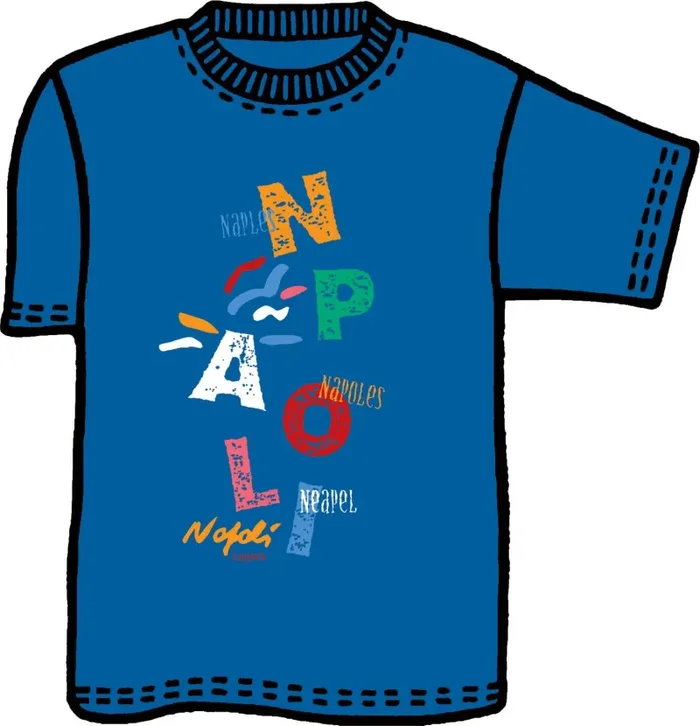 T-shirt Bambino Colore&Calore Napoli – Arte e Stile Ispirati a Matilde Lepore Sconti