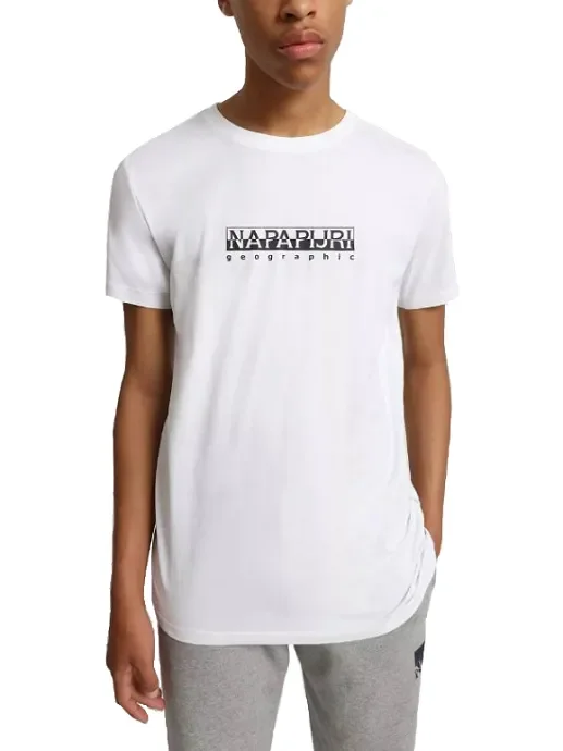 T-Shirt Bimbo Napapijri Art K S-BOX SS 1 Colore a scelta Misura a scelta - immagine 3