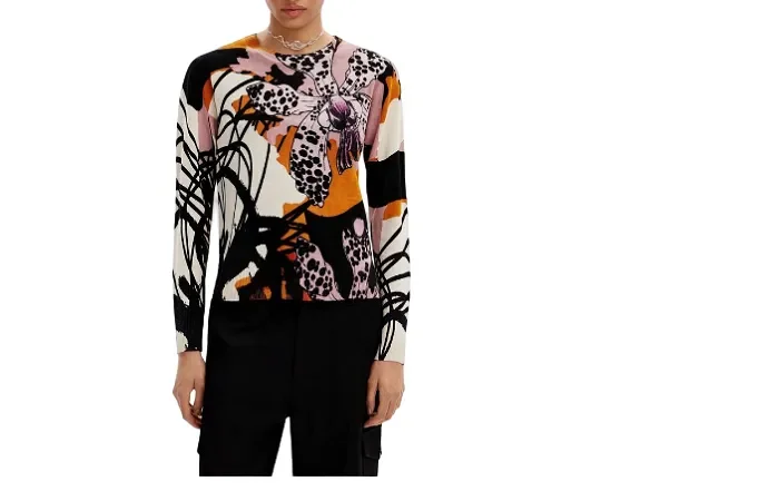 T-Shirt Donna Desigual Art 24SWJF30 Vendita calda