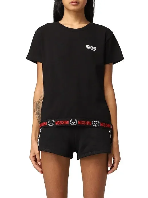 T-shirt donna Moschino art. A1920 9008 colore a scelta misura a scelta - immagine 3