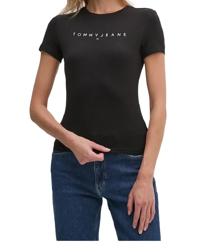 T-Shirt Donna Tommy Jeans Art DW0DW18398