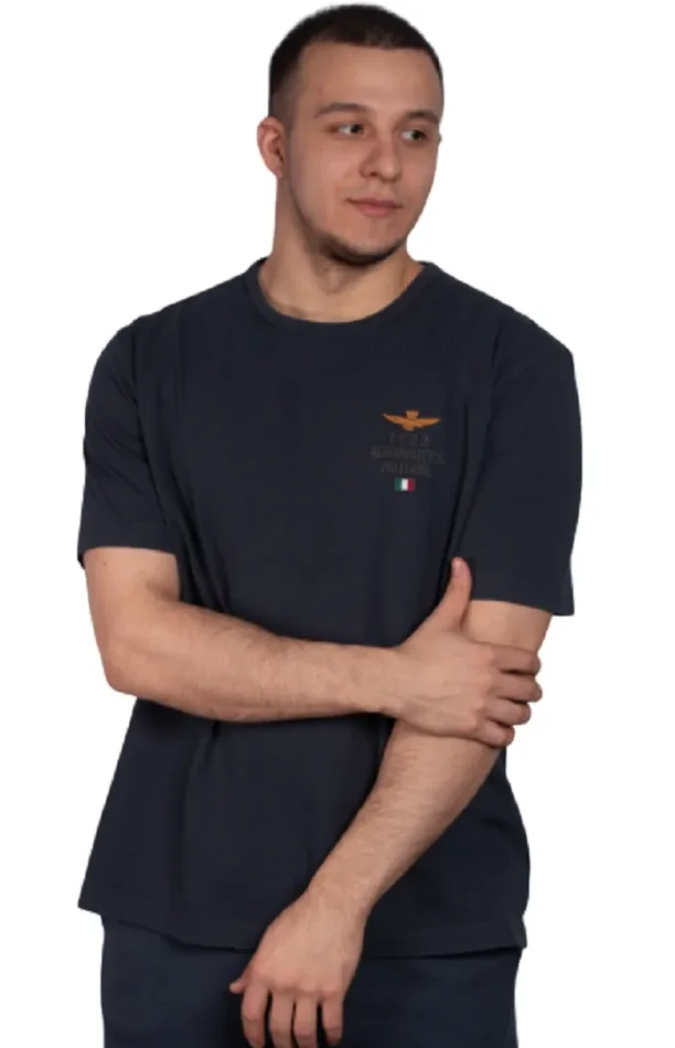 T-Shirt Uomo Aeronautica Militare Art. 231TS2053J581 P-E 23 Colore foto misura a scelta