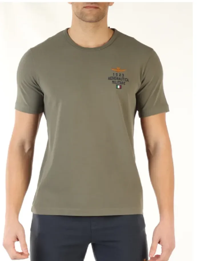 T-Shirt Uomo Aeronautica Militare Art. 231TS2053J581 P-E 23 Colore foto misura a scelta - immagine 2