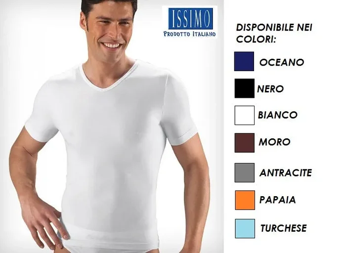 T-SHIRT UOMO ISSIMO IN MICROFIBRA ART. 251 COL. E MIS. A SCELTA Sconti