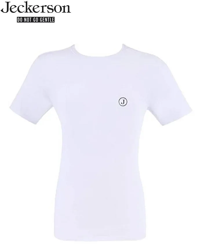 T-SHIRT UOMO JECKERSON ART P20P07UTS100 0001 COLORE BIANCO MISURA A SCELTA