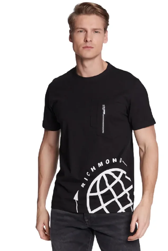 T-Shirt Uomo Jhon Richmond Art. UMP23089TS P-E 23 Colore foto misura a scelta - immagine 2