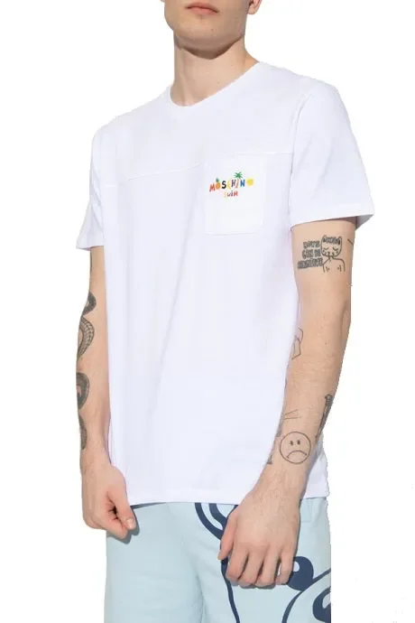 T-shirt uomo Moschino art. A1907 2323 colore a scelta misura a scelta - immagine 2