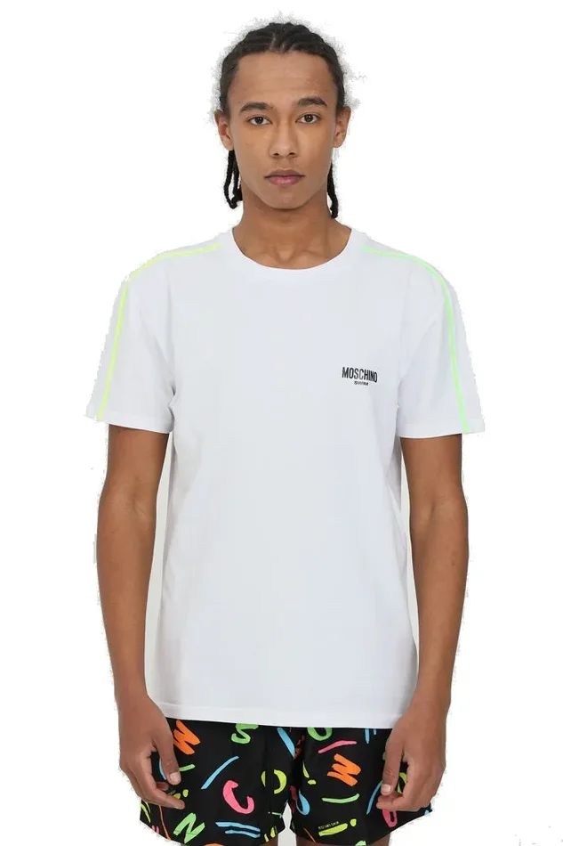 t-shirt uomo moschino art A1914 2316 0001 colore foto misura a scelta - immagine 2