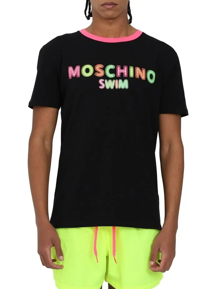 t-shirt uomo moschino art A1914 2316 0555 colore foto misura a scelta - immagine 2