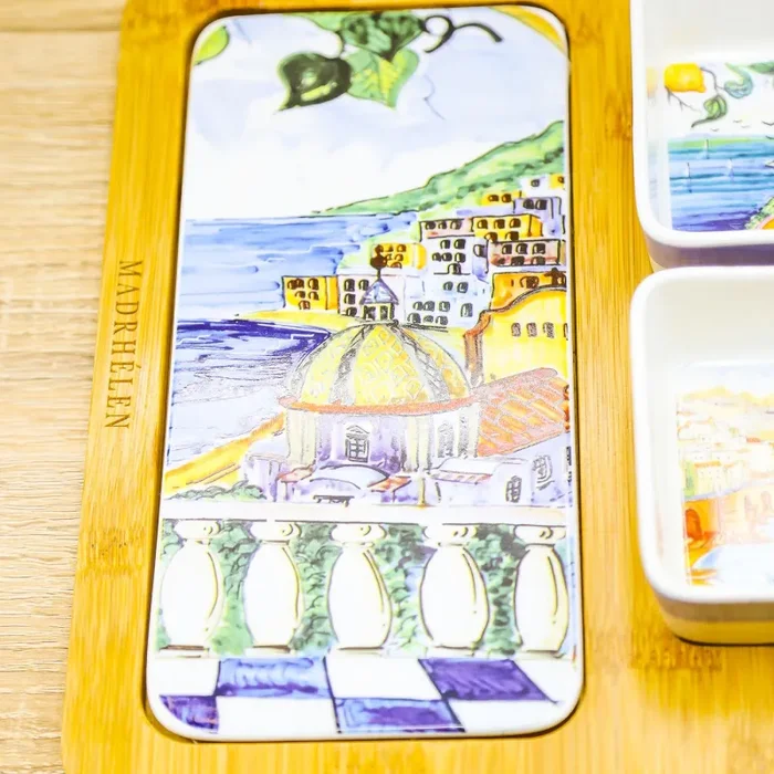 Tagliere con Ciotole Linea Capri Madrhélen - immagine 2