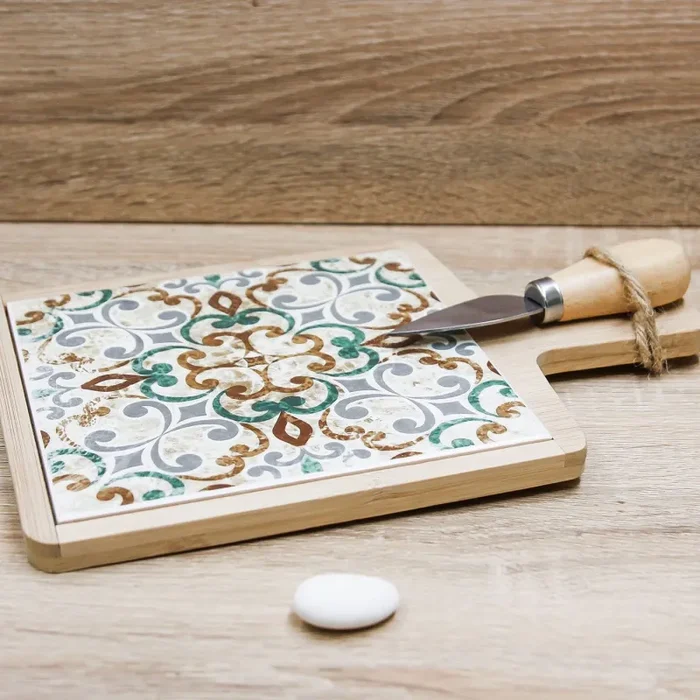 Tagliere Decori Amalfi Cuore Matto Solidale Vendita online - immagine 3