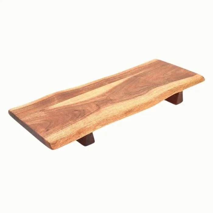 Tagliere in legno naturale rettangolare 50×20 cm Vendita calda